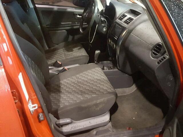 JS2YB413585100256 - 2008 SUZUKI SX4 BASE RED photo 5