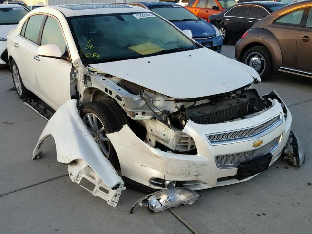 1G1ZE5E73BF130911 - 2011 CHEVROLET MALIBU LTZ თეთრი ფოტო 1