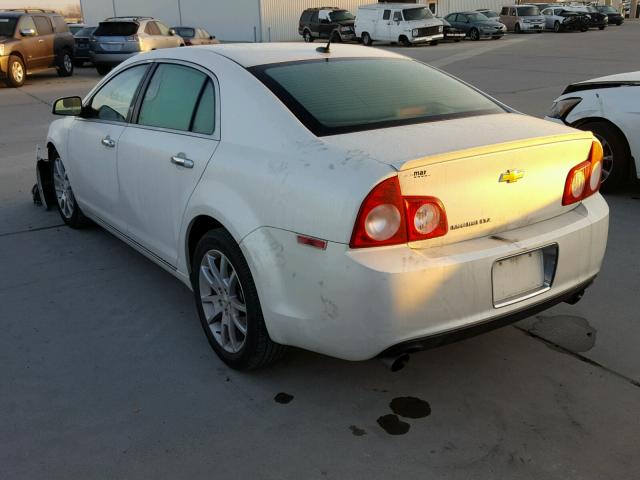 1G1ZE5E73BF130911 - 2011 CHEVROLET MALIBU LTZ თეთრი ფოტო 3