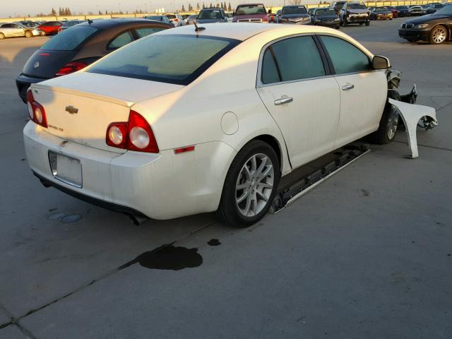 1G1ZE5E73BF130911 - 2011 CHEVROLET MALIBU LTZ თეთრი ფოტო 4