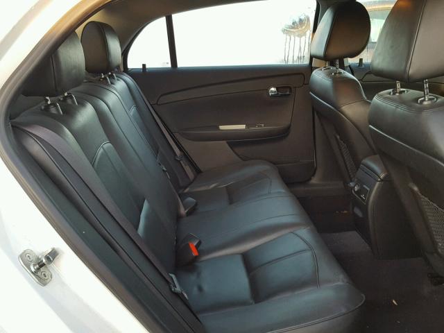 1G1ZE5E73BF130911 - 2011 CHEVROLET MALIBU LTZ თეთრი ფოტო 6