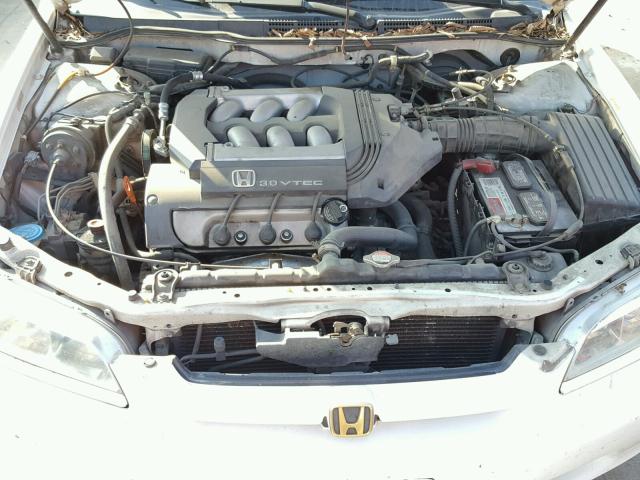 1HGCG1653WA064135 - 1998 HONDA ACCORD EX WHITE photo 7