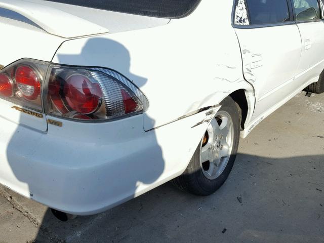 1HGCG1653WA064135 - 1998 HONDA ACCORD EX WHITE photo 9