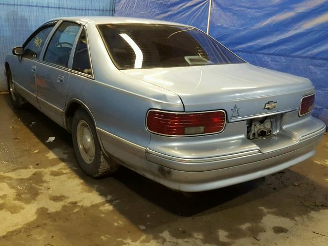 1G1BN52P7RR100678 - 1994 CHEVROLET CAPRICE CL BLUE photo 3