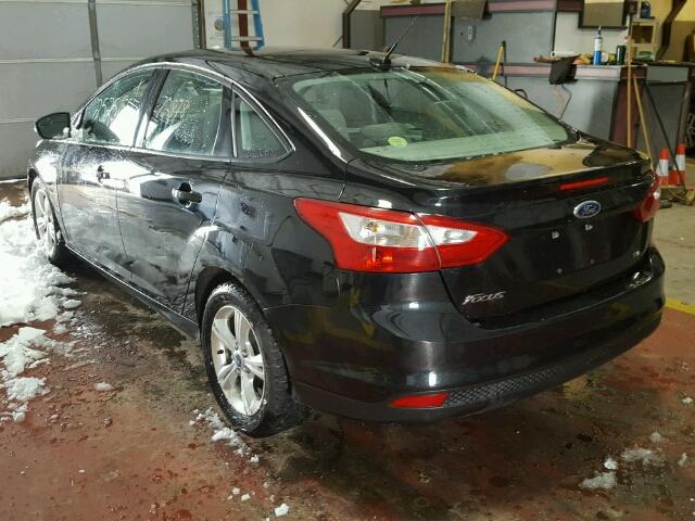 1FADP3F2XDL128697 - 2013 FORD FOCUS SE BLACK photo 3