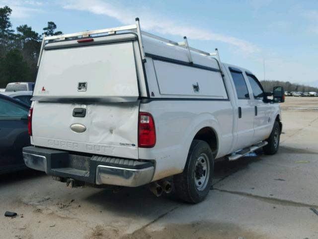 1FT7W2AT0CEA05157 - 2012 FORD F250 SUPER WHITE photo 4