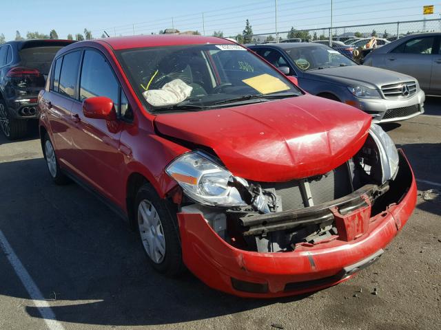 3N1BC1CP7CK200257 - 2012 NISSAN VERSA S RED photo 1