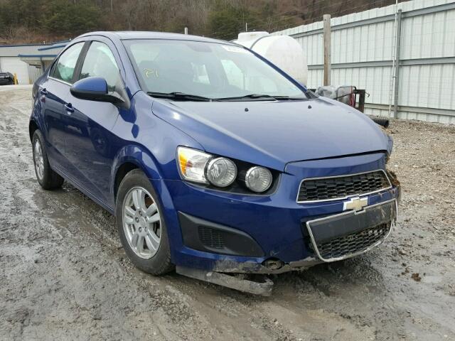 1G1JD5SH7C4206236 - 2012 CHEVROLET SONIC LT BLUE photo 1