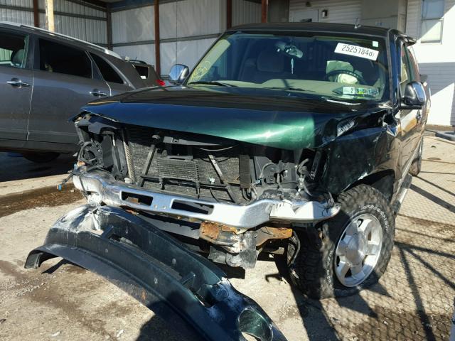 2GTEK19BX61259506 - 2006 GMC NEW SIERRA GREEN photo 2