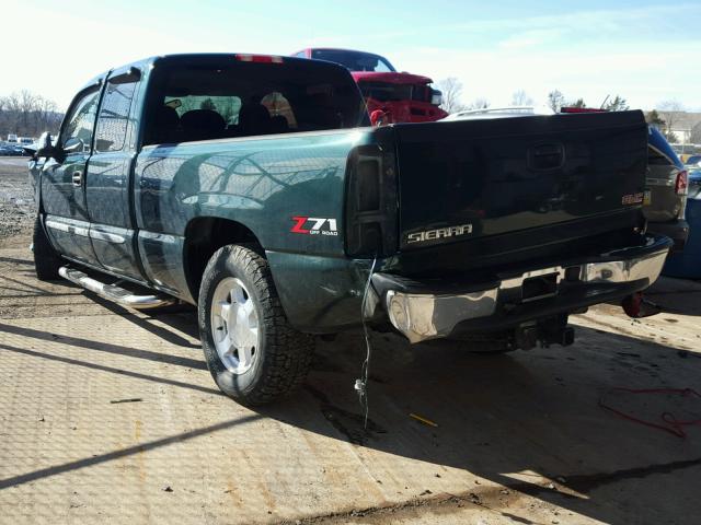 2GTEK19BX61259506 - 2006 GMC NEW SIERRA GREEN photo 3