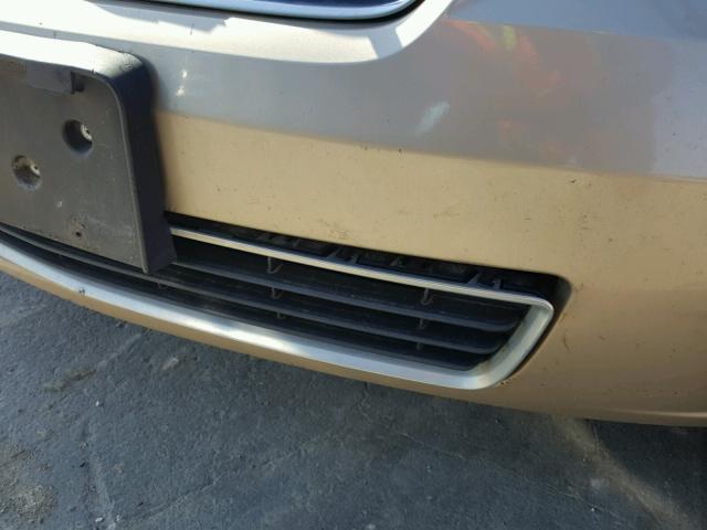 1G1ZS58F47F315648 - 2007 CHEVROLET MALIBU LS GOLD photo 9