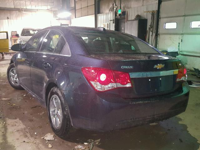 1G1PE5SBXG7194526 - 2016 CHEVROLET CRUZE LIMI BLUE photo 3