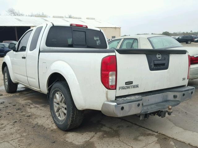1N6AD0CU9GN706126 - 2016 NISSAN FRONTIER S WHITE photo 3
