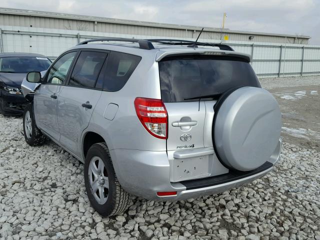 2T3BF4DV1BW085188 - 2011 TOYOTA RAV4 SILVER photo 3