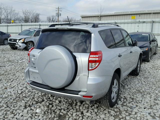 2T3BF4DV1BW085188 - 2011 TOYOTA RAV4 SILVER photo 4