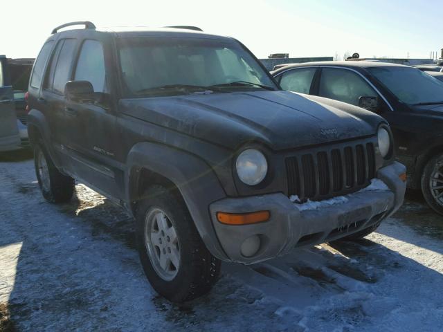 1J4GL48K92W315411 - 2002 JEEP LIBERTY SP BLACK photo 1