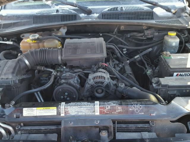 1J4GL48K92W315411 - 2002 JEEP LIBERTY SP BLACK photo 7