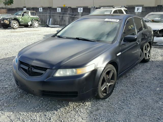 19UUA66274A031001 - 2004 ACURA TL BLACK photo 2