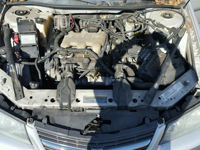 2G1WF52E749417120 - 2004 CHEVROLET IMPALA SILVER photo 7