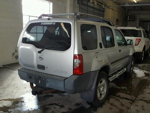 5N1ED28YX4C602470 - 2004 NISSAN XTERRA XE GRAY photo 4