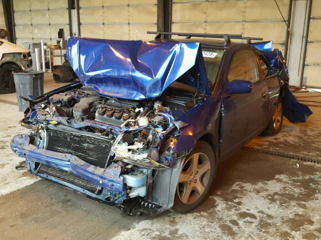 1HGEM219X4L050056 - 2004 HONDA CIVIC EX BLUE photo 2