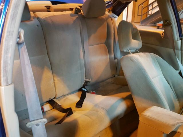 1HGEM219X4L050056 - 2004 HONDA CIVIC EX BLUE photo 6