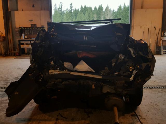 1HGEM219X4L050056 - 2004 HONDA CIVIC EX BLUE photo 9