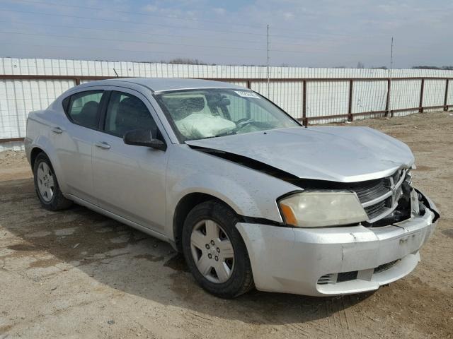 1B3LC46B19N556968 - 2009 DODGE AVENGER SE SILVER photo 1