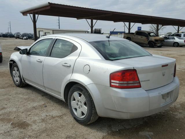 1B3LC46B19N556968 - 2009 DODGE AVENGER SE SILVER photo 3