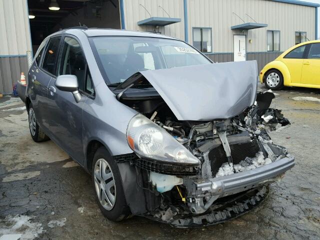 JHMGD37477S001835 - 2007 HONDA FIT SILVER photo 1