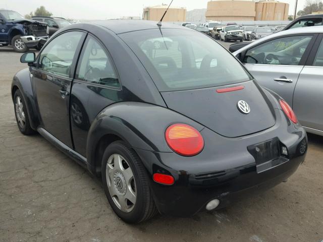 3VWCC21C6XM432959 - 1999 VOLKSWAGEN NEW BEETLE BLACK photo 3