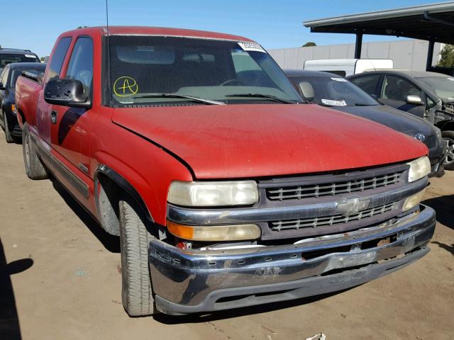 2GCEC19V0X1223946 - 1999 CHEVROLET SILVERADO RED photo 1