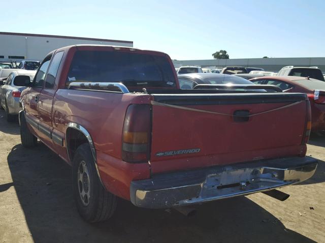 2GCEC19V0X1223946 - 1999 CHEVROLET SILVERADO RED photo 3