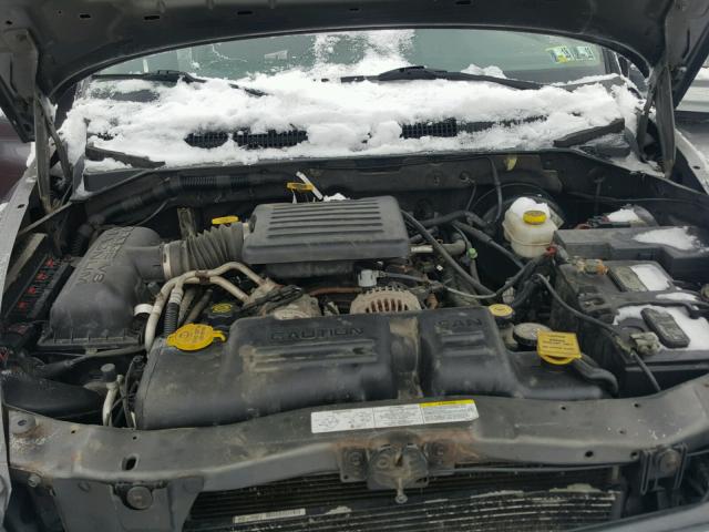 1D4HS38N83F574722 - 2003 DODGE DURANGO SP GRAY photo 7