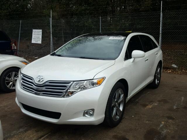 4T3ZK3BBXCU049210 - 2012 TOYOTA VENZA LE WHITE photo 2