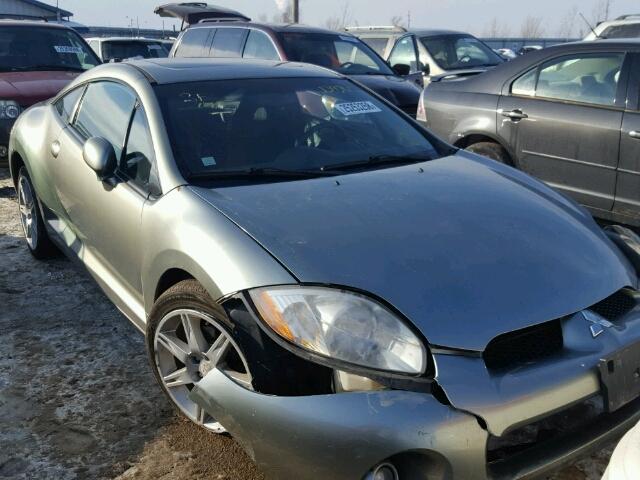 4A3AK34T98E007528 - 2008 MITSUBISHI ECLIPSE GT GREEN photo 1