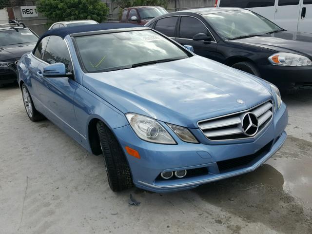 WDDKK5GF0BF114886 - 2011 MERCEDES-BENZ E 350 BLUE photo 1