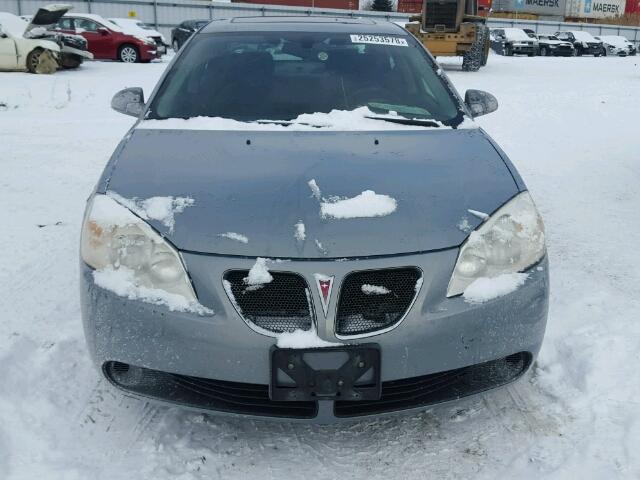 1G2ZG58B774273742 - 2007 PONTIAC G6 BASE BLUE photo 9