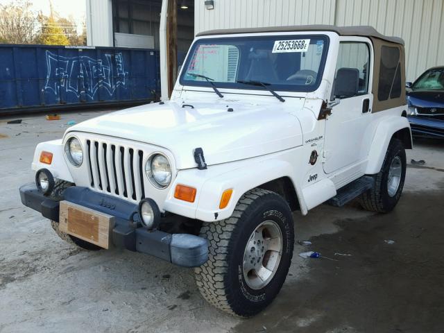 1J4FA59S51P340739 - 2001 JEEP WRANGLER / WHITE photo 2