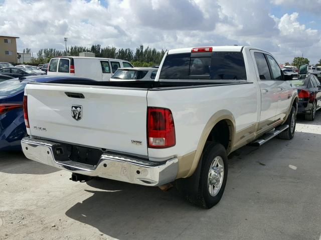 3D7UT2CLXBG539014 - 2011 DODGE RAM 2500 WHITE photo 4