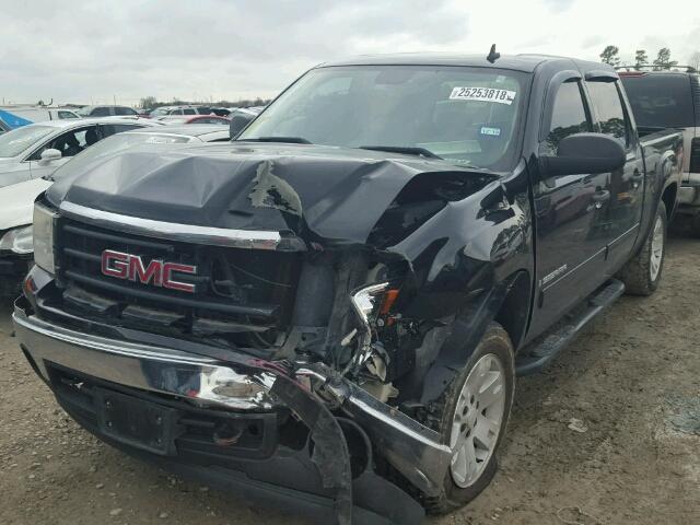 3GTEK13318G104788 - 2008 GMC SIERRA K15 BLACK photo 2