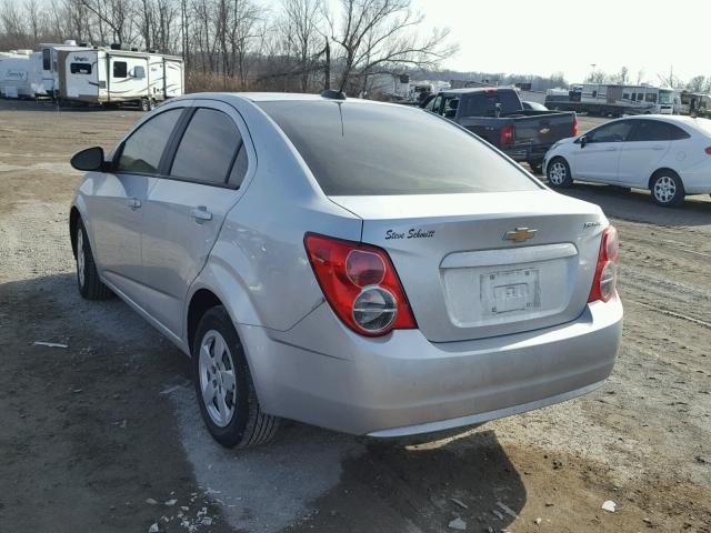 1G1JA5SH3G4107217 - 2016 CHEVROLET SONIC LS SILVER photo 3