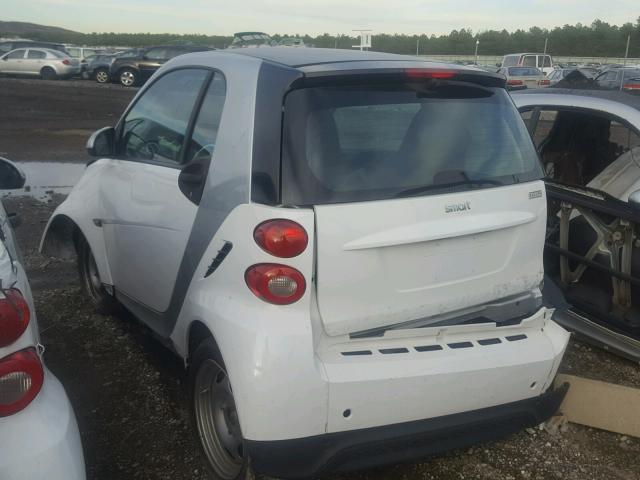 WMEEJ3BA5FK796415 - 2015 SMART FORTWO WHITE photo 3