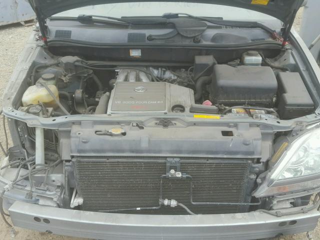 JTJHF10U510210652 - 2001 LEXUS RX 300 GRAY photo 7