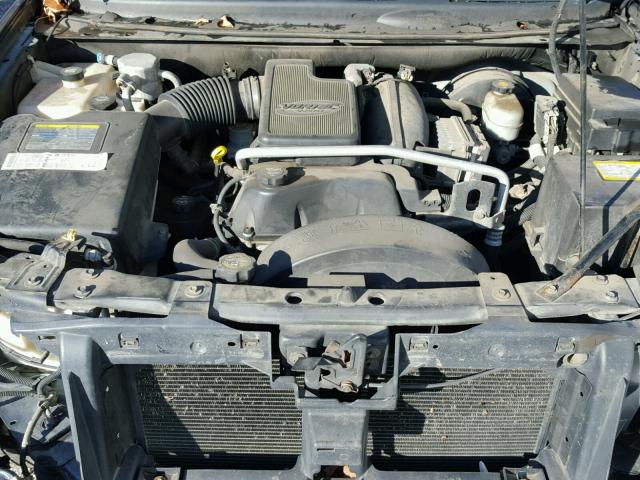 1GKDT13S552165263 - 2005 GMC ENVOY CHARCOAL photo 7