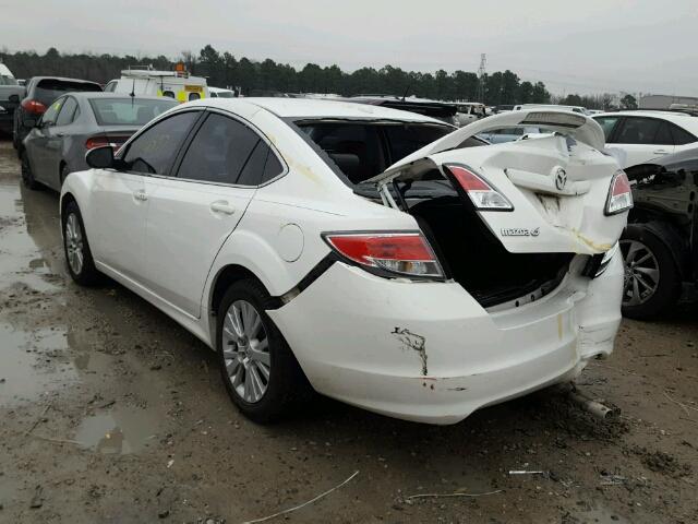1YVHP82A695M28698 - 2009 MAZDA 6 I Biały zdjęcie 3