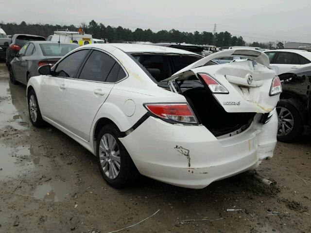 1YVHP82A695M28698 - 2009 MAZDA 6 I WHITE photo 3