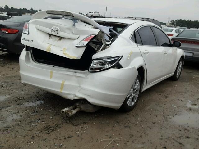 1YVHP82A695M28698 - 2009 MAZDA 6 I WHITE photo 4