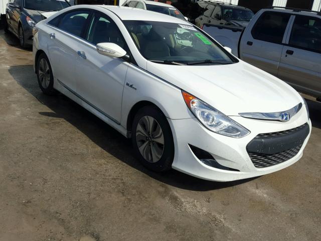 KMHEC4A48DA096171 - 2013 HYUNDAI SONATA HYB WHITE photo 1