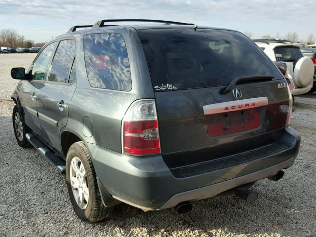 2HNYD18676H547741 - 2006 ACURA MDX TOURIN GRAY photo 3